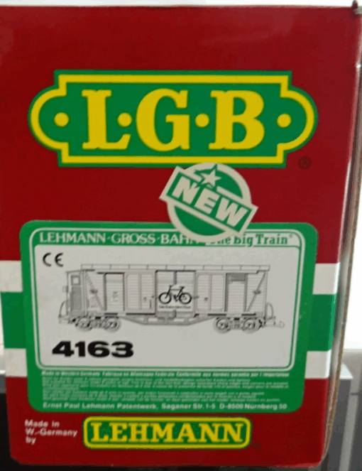 LGB Spur G 4163 Güterwagen Fahrradwagen ÖBB in OVP PK147 – Bild 6