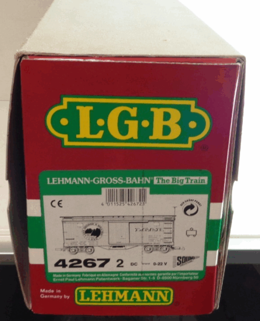 LGB Spur G 42672 Spur G Box Car Lake George & Boulder Sound s.Foto in OVP PK1438 – Bild 6