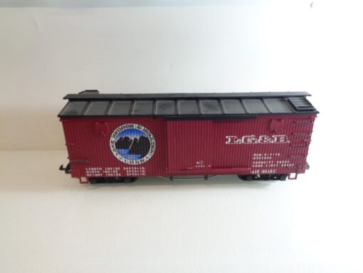 LGB Spur G 42672 Spur G Box Car Lake George & Boulder Sound s.Foto in OVP PK1438