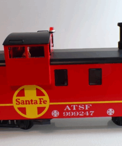 LGB Spur G 43714 DC Caboose ATSF Santa Fe rot siehe Foto in OVP PK2405