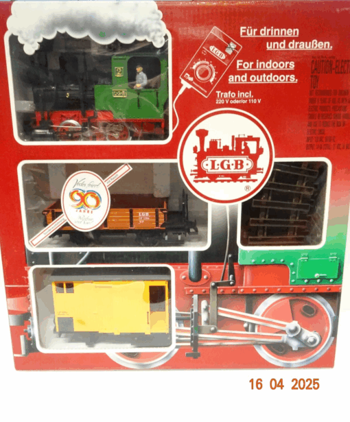 LGB Spur G 70994 Startset mit Güterzug in OVP JL129 – Bild 3