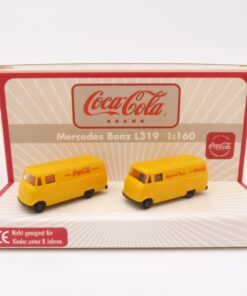 Lemke Minis 1:160 LC2722 Werbemodelle MB L319 Coca Cola Rarität in OVP EX8246