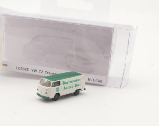 Lemke Minis 1:160 LC3825 VW T2 Transporter DAB neuwertig in OVP QR5919