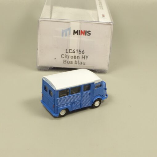 Lemke Minis 1:160 LC4156 Citroën HY Bus blau in OVP EX6198 – Bild 3