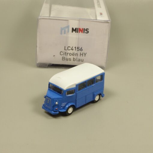 Lemke Minis 1:160 LC4156 Citroën HY Bus blau in OVP EX6198