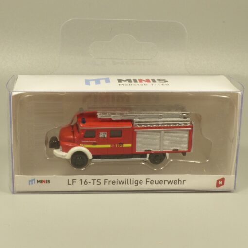 Lemke Minis 1:160 LC4203 MB LF 16-TS Freiwillige Feuerwehr in OVP EX6182 – Bild 4
