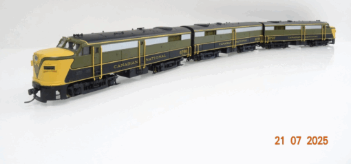 Life-like H0 US Diesellok 3tlg. Alco Canadian National 2x Antrieb JL1684 o. – Bild 3