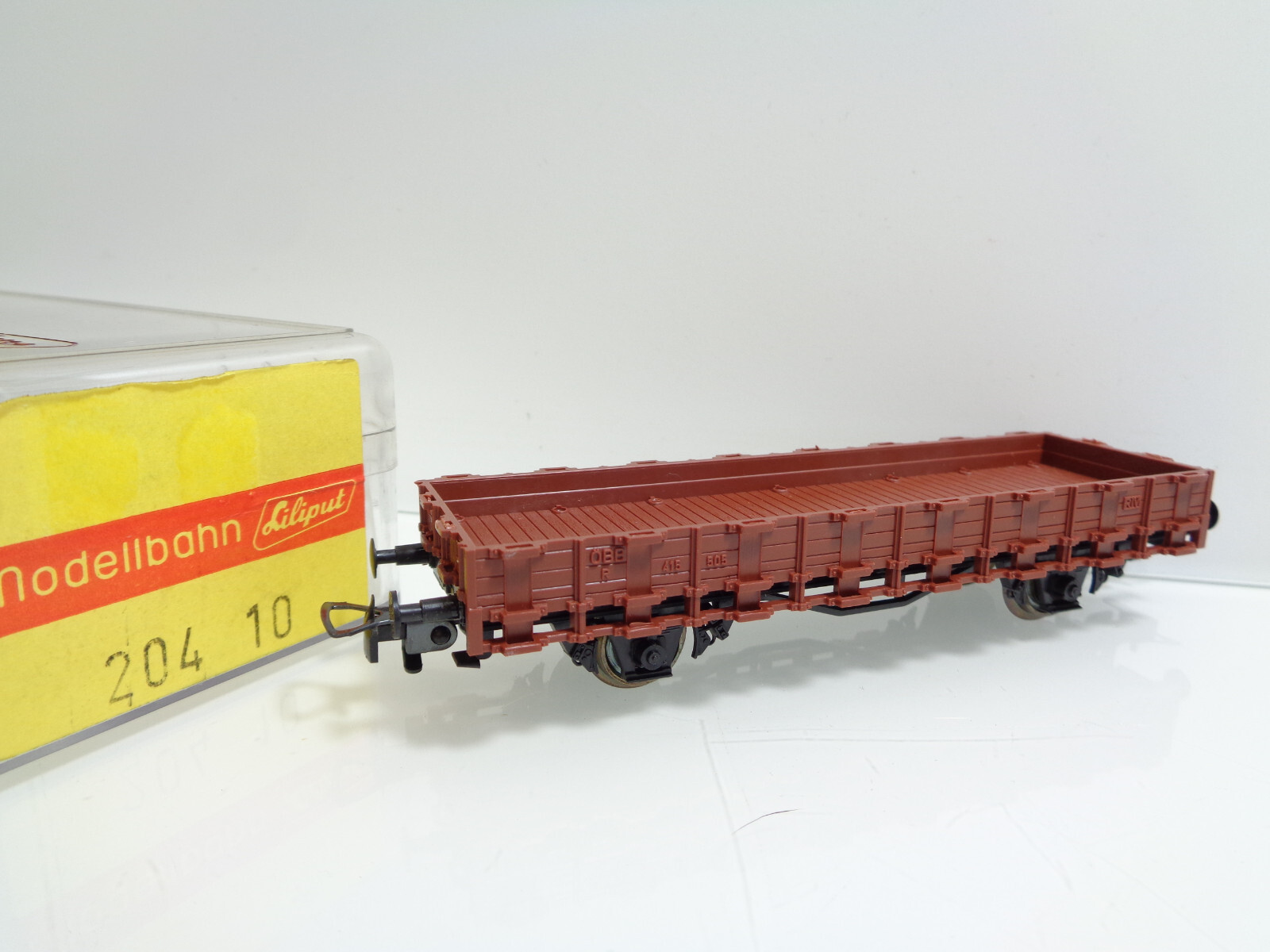 Liliput H0 204 10 Niederbordwagen der ÖBB in OVP JD1851