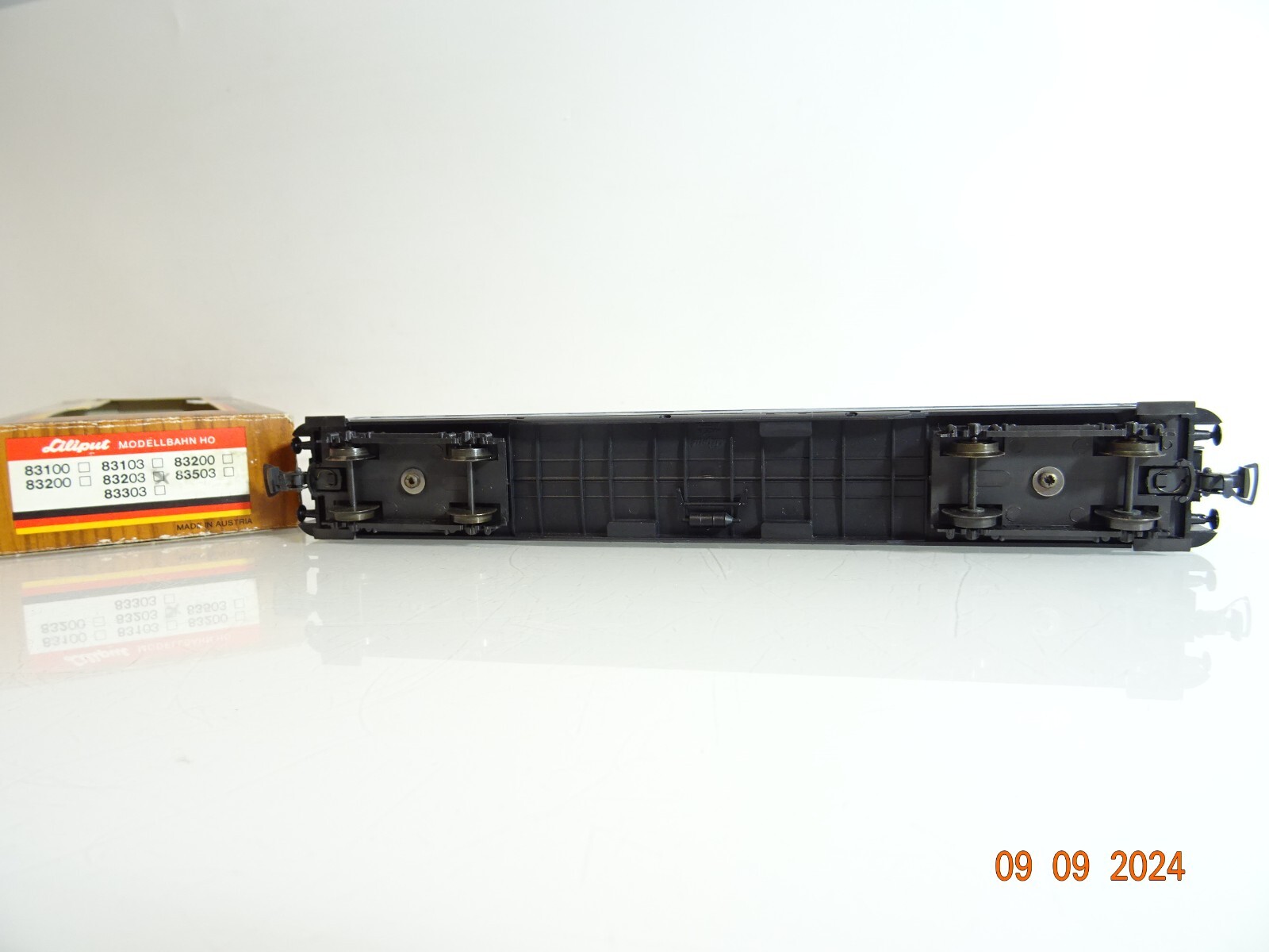 Liliput H0 83203 Reisezugwagen blau der DB in OVP PR2640 – Bild 4