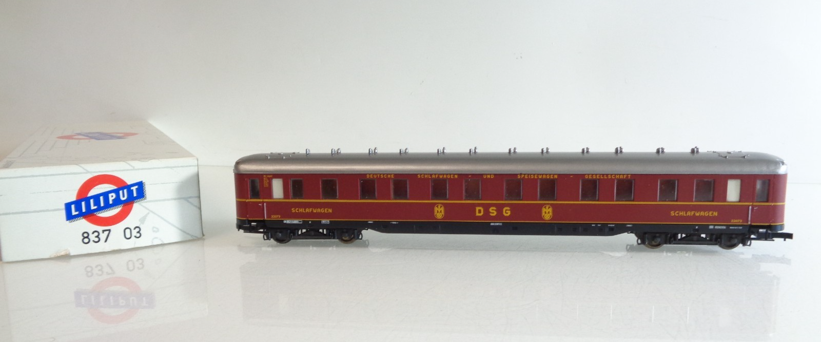 Liliput H0 837 03 Schlafwagen der DSG in OVP BH813