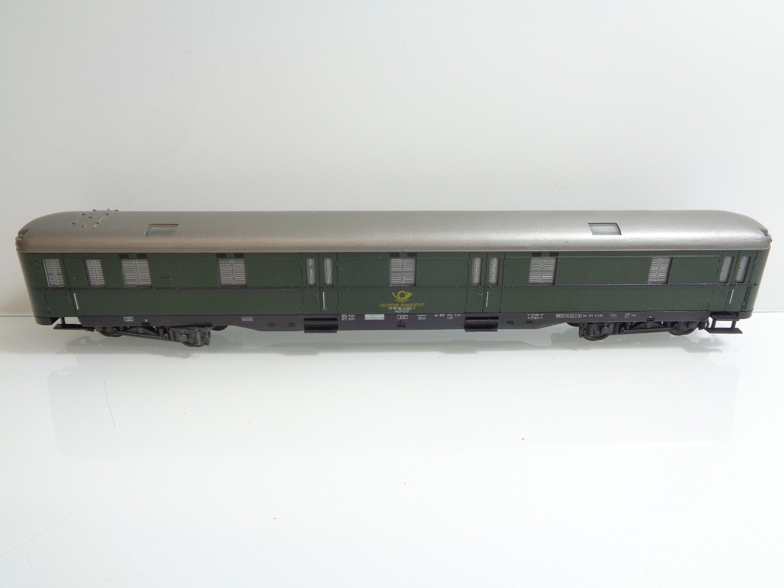 Liliput H0 83800 Bahnpostwagen der DB in OVP JD1454 – Bild 3