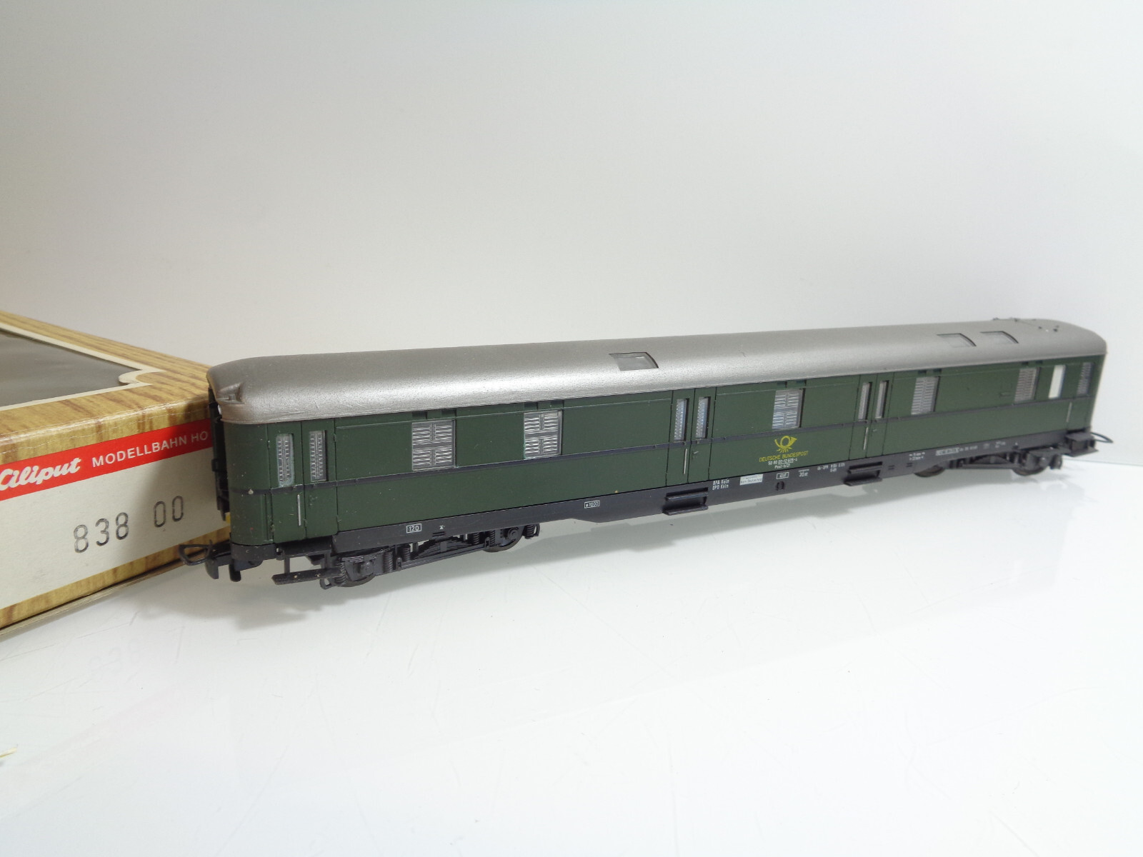 Liliput H0 83800 Bahnpostwagen der DB in OVP JD1454