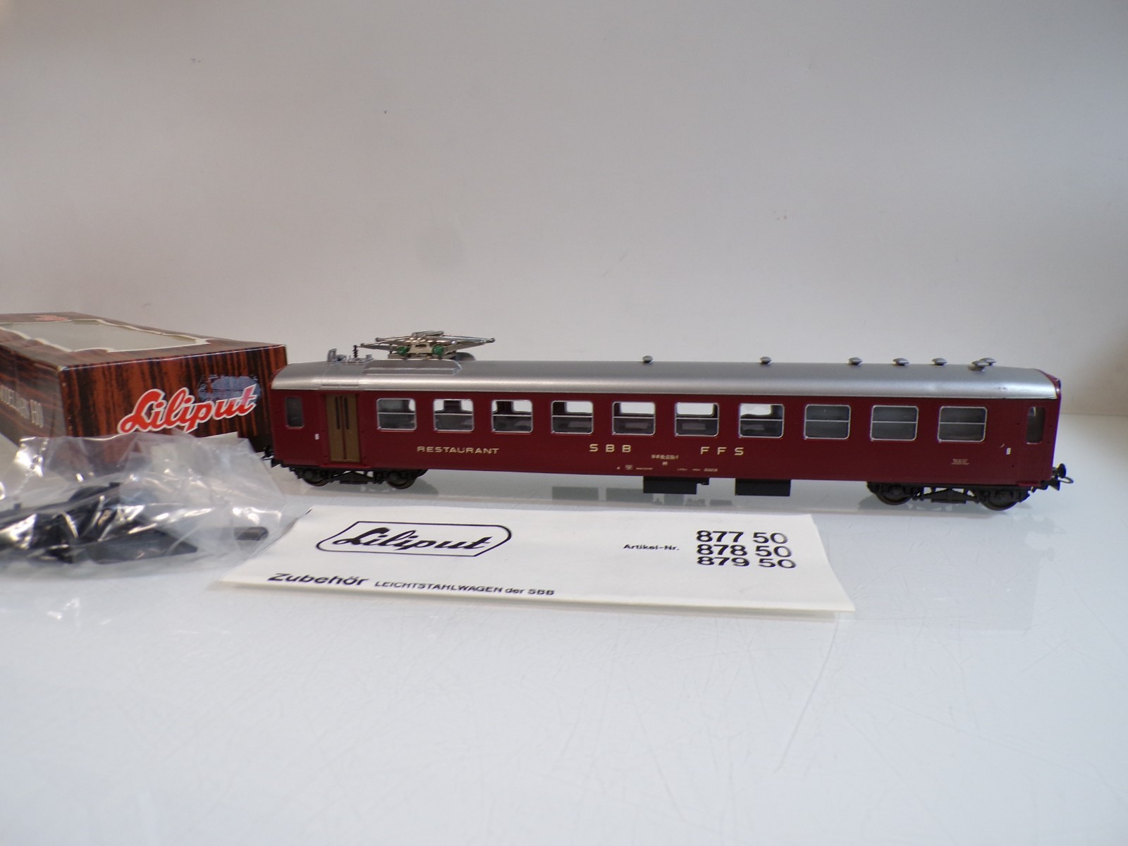 Liliput H0 87554 Speisewagen der SBB in OVP BH2054