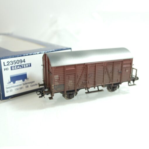 Liliput H0 L235094 gedeckter Güterwagen der DB in OVP RG2760