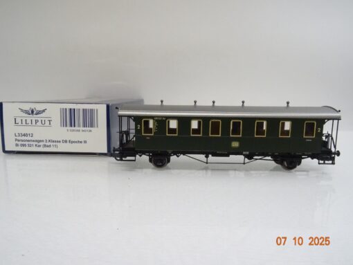 Liliput H0 L334012 Personenwagen 2. Kl. der DB in OVP BH414