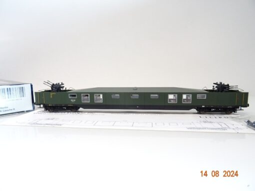 Liliput H0 L336611 Schutzwagen Flakwagen der DR neuwertig in OVP  PR2028