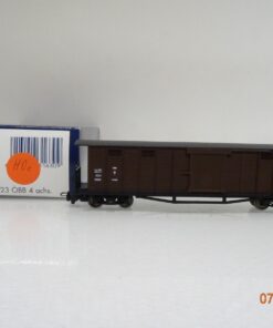 Liliput H0e 316309 gedeckter Güterwagen 4achsig der ÖBB in OVP BH405
