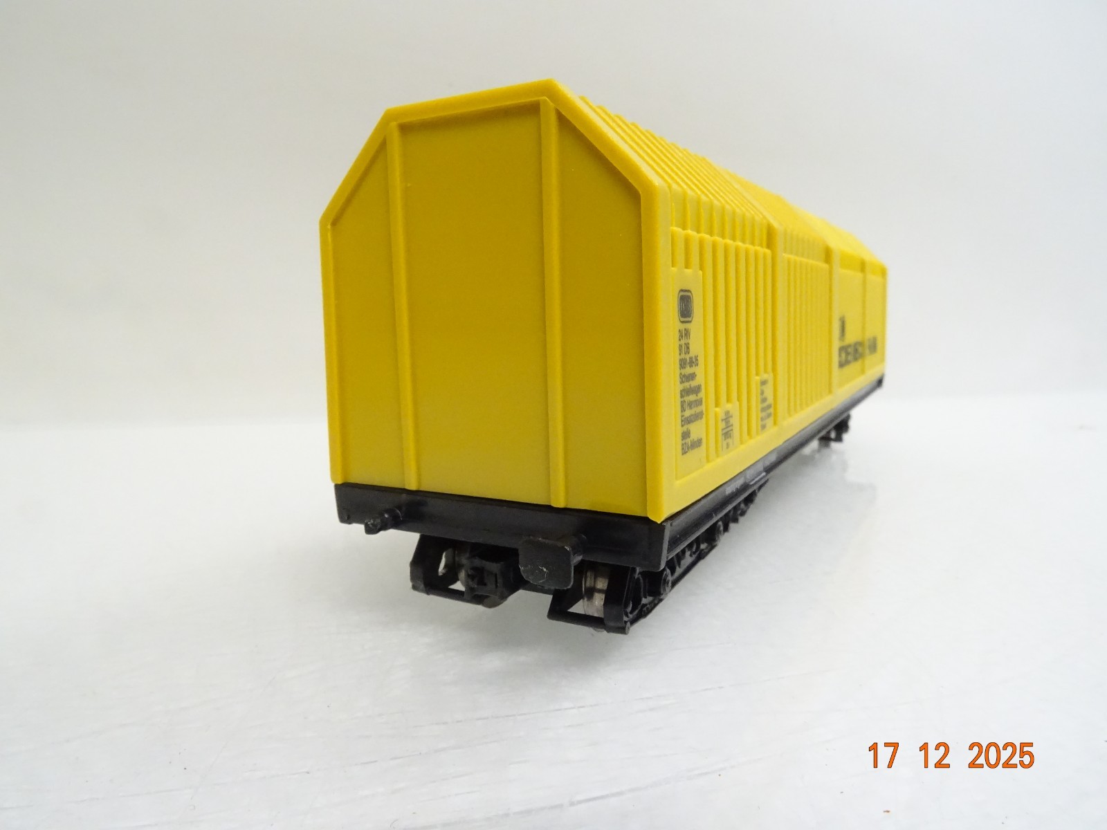 Lux Modellbau H0 9136 AC Mittelleiterreiniger SSF-09 Technik in OVP JL5126 – Bild 4