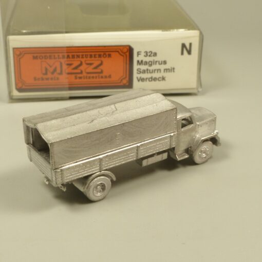 MZZ Modellbahnzubehör Spur N F32a Magirus Saturn mit Verdeck in OVP EX6335 – Bild 3