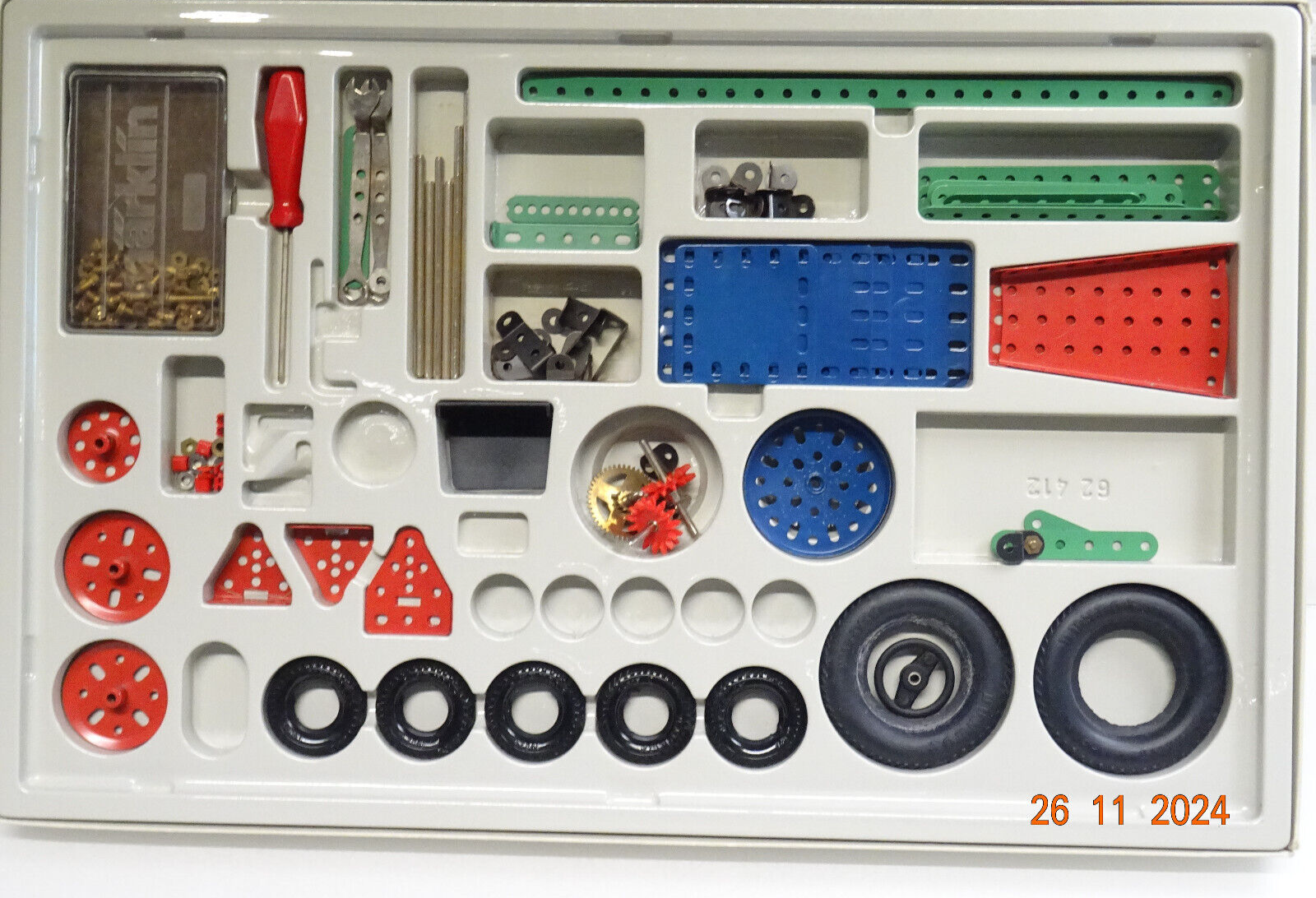 Märklin 1005 M50 Metallbaukasten Grundkasten siehe Foto in OVP LE7556 – Bild 3