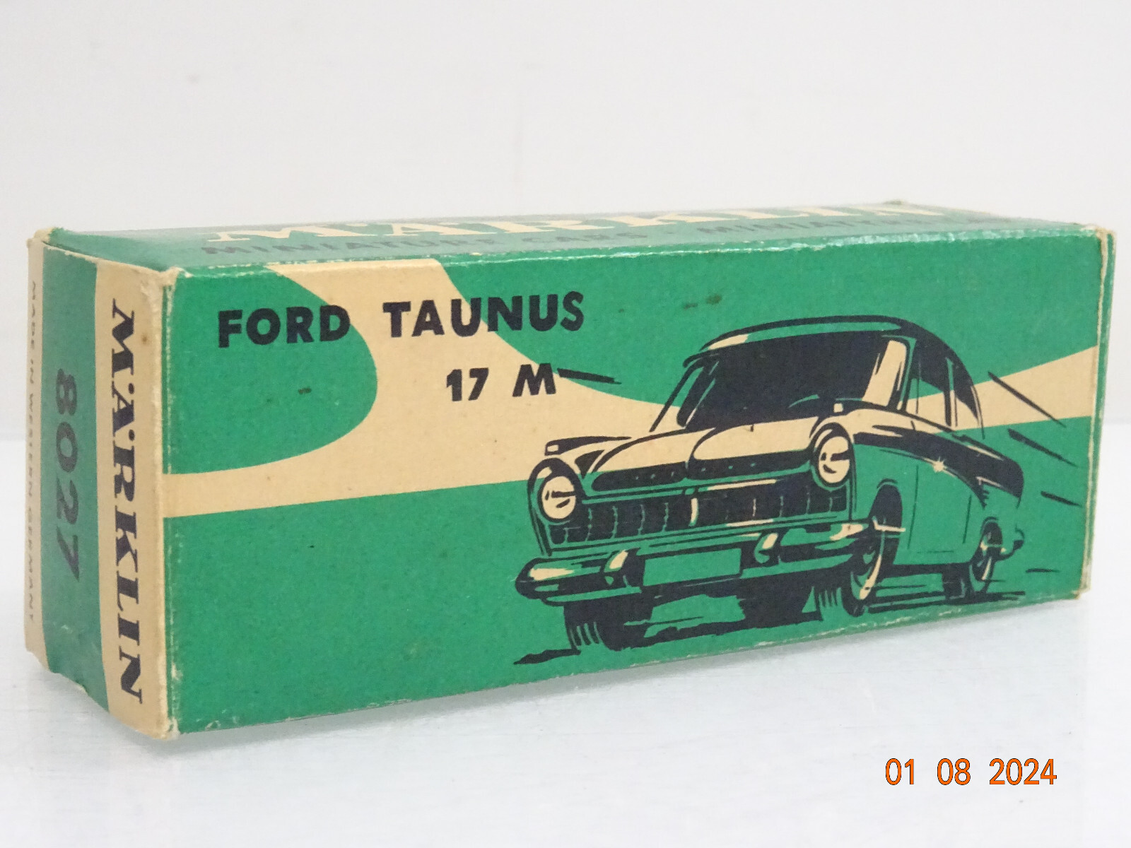 Märklin 1:43 8027 DieCast PKW Ford Taunus 17 M in OVP LE4710 – Bild 6