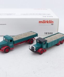 Märklin 1:87 H0 18300 Modellauto-Set Schotterwerk mit 2 MAN LKW in OVP EX8112