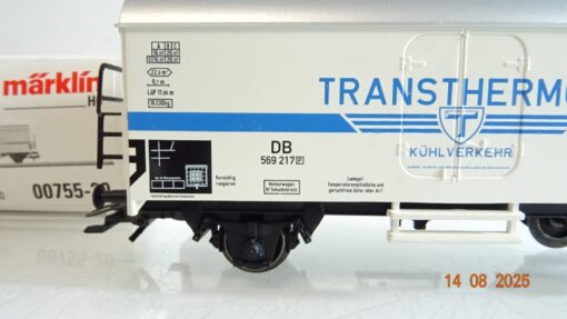 Märklin H0 00755-20 Kühlwagen Transthermos der DB in OVP PR9519 – Bild 3
