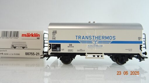 Märklin H0 00755-21 Kühlwagen Transthermos Kühlverkehr der DB in OVP PR7980