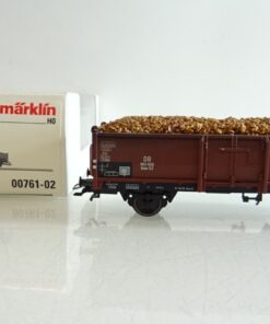Märklin H0 00761-02 Hochbordwagen mit Ladung der DB in OVP PR7913