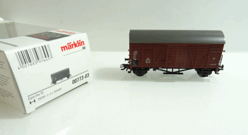 Märklin H0 00773-03 Gedeckter Güterwagen 150 Jahre der DB in OVP AR6686