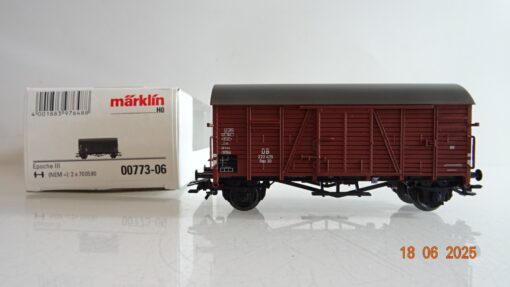 Märklin H0 00773-06 gedeckter Güterwagen der DB in OVP PR8589