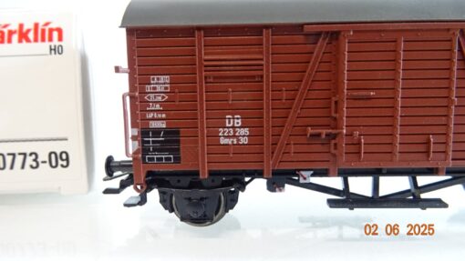Märklin H0 00773-09 gedeckter Güterwagen der DB in OVP PR8119 – Bild 3