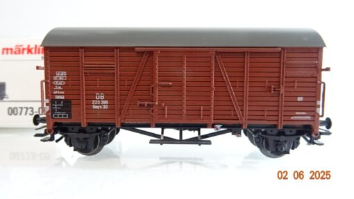 Märklin H0 00773-09 gedeckter Güterwagen der DB in OVP PR8119 – Bild 4
