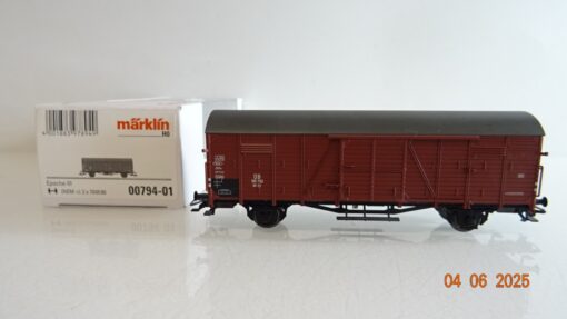 Märklin H0 00794-01 gedeckter Güterwagen der DB in OVP PR8205