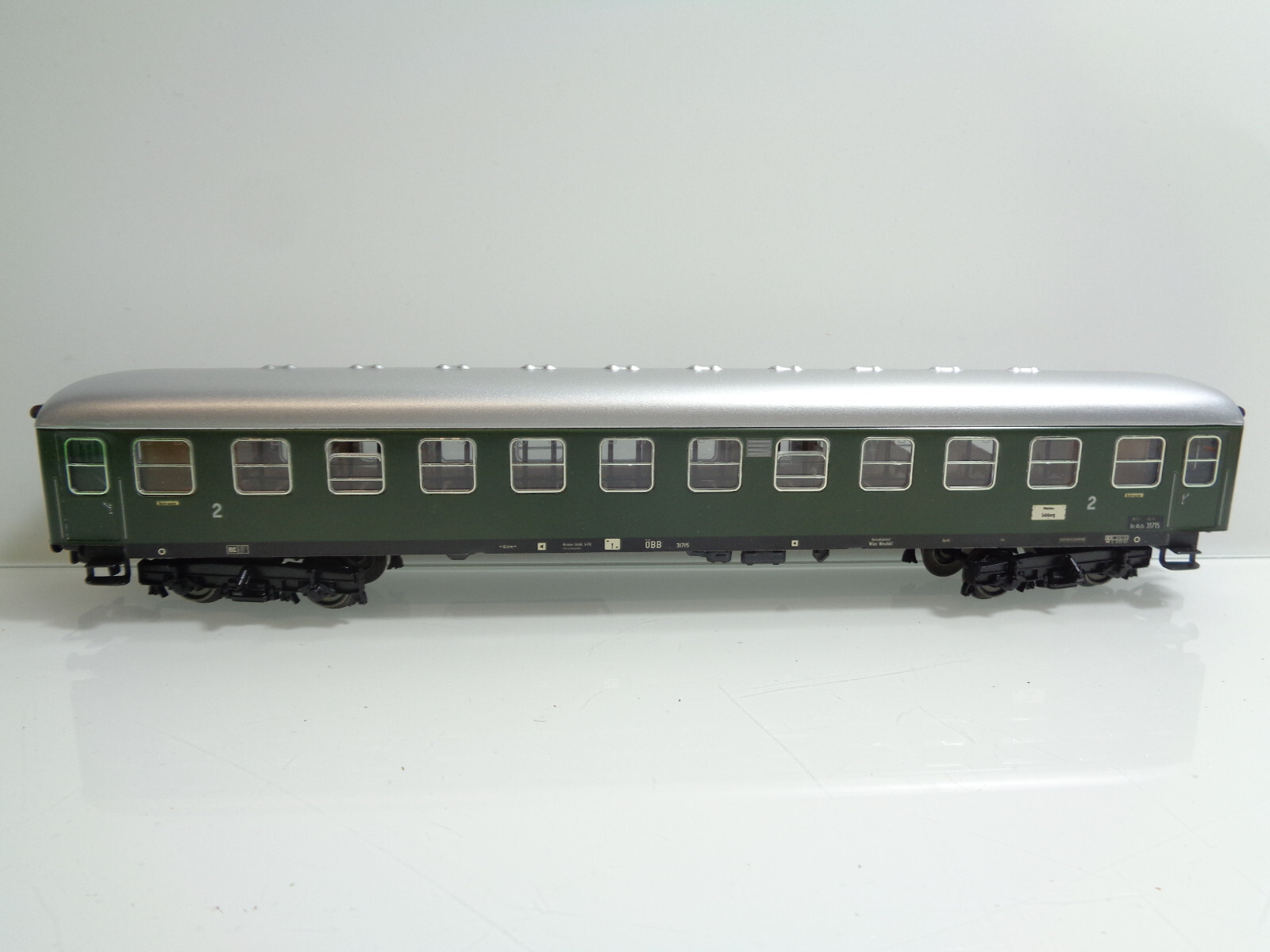 Märklin H0 00796-02 D-Zug Personenwagen 2.Kl. der DB in OVP JD1534 – Bild 3