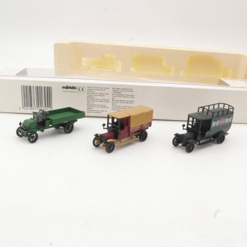 Märklin H0 1894 LKW Set Feuerwehr Oldtimer in OVP RR1389 – Bild 3