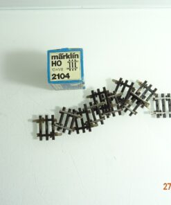 Märklin H0 2104 K-Gleis gerades Gleisstücke 10x1/8 in OVP CK5585