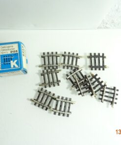Märklin H0 2135 K-Gleis gebogen 10 Stück siehe Foto in OVP CK5955