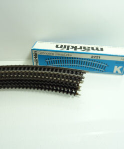 Märklin H0 2221 K-Gleis gebogene Gleisstücke 10x1/1 R360mm in OVP CK1591