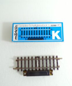 Märklin H0 2299 K Gleis Schalt Gleis gerade 1/2=90mm in OVP PK2567