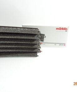 Märklin H0 24115 6 x gebogenes Gleis R1 360 mm 15° siehe Foto in OVP CK6302