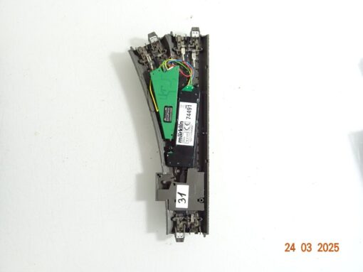Märklin H0 24612 C Gleis Weiche rechts Antrieb u. Decoder siehe Foto CK6925 o. – Bild 3