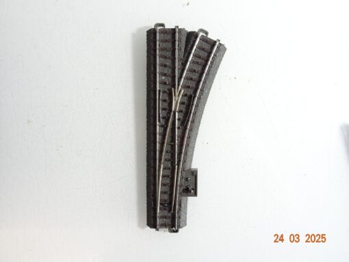Märklin H0 24612 C Gleis Weiche rechts Antrieb u. Decoder siehe Foto CK6925 o.