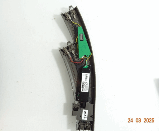 Märklin H0 24672 Bogenweiche rechts mit Antrieb u. Decoder siehe Foto CK6923 o. – Bild 3