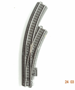 Märklin H0 24672 Bogenweiche rechts mit Antrieb u. Decoder siehe Foto CK6923 o.