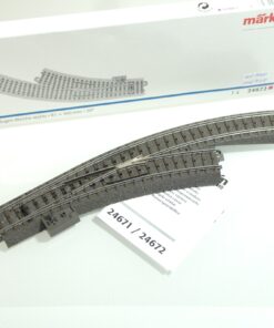 Märklin H0 24672 Bogenweichen rechts  R1 360 mm 30 ° + 74460 + 74490 RF9780