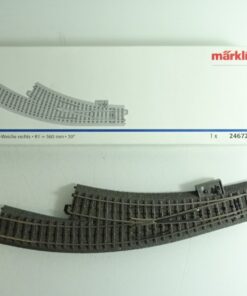 Märklin H0 24672 C-Gleis Bogenweiche links 360mm siehe Foto in OVP PK511