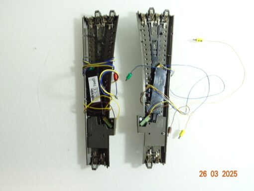 Märklin H0 24711 C-Gleis Weichenpaar mit Antrieb 74491 siehe Foto CK7051 o. – Bild 3