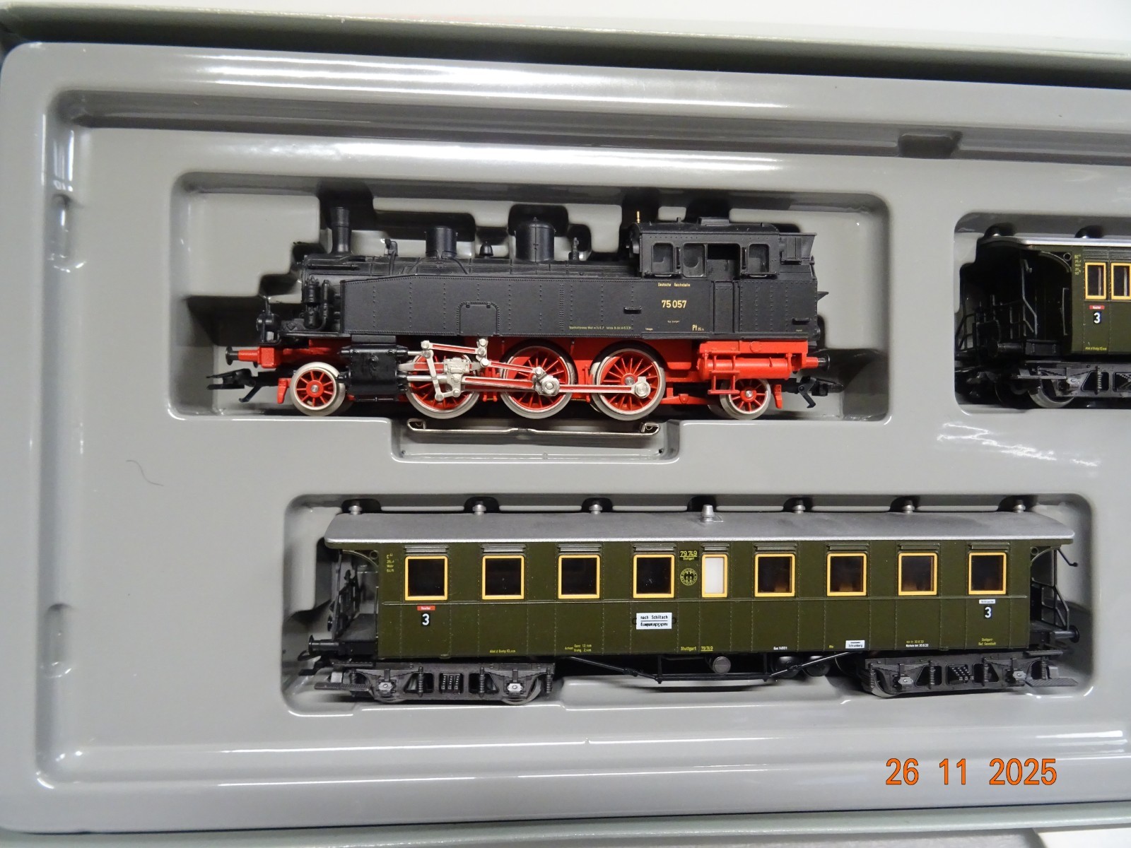 Märklin H0 2665 Personenzug 4tlg. der ehem. DRG in OVP JL4726 – Bild 3