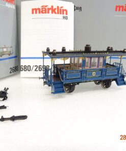 Märklin H0 2680 König Ludwig-Zug Aussichts-Terrassen-Wagen in OVP JL828